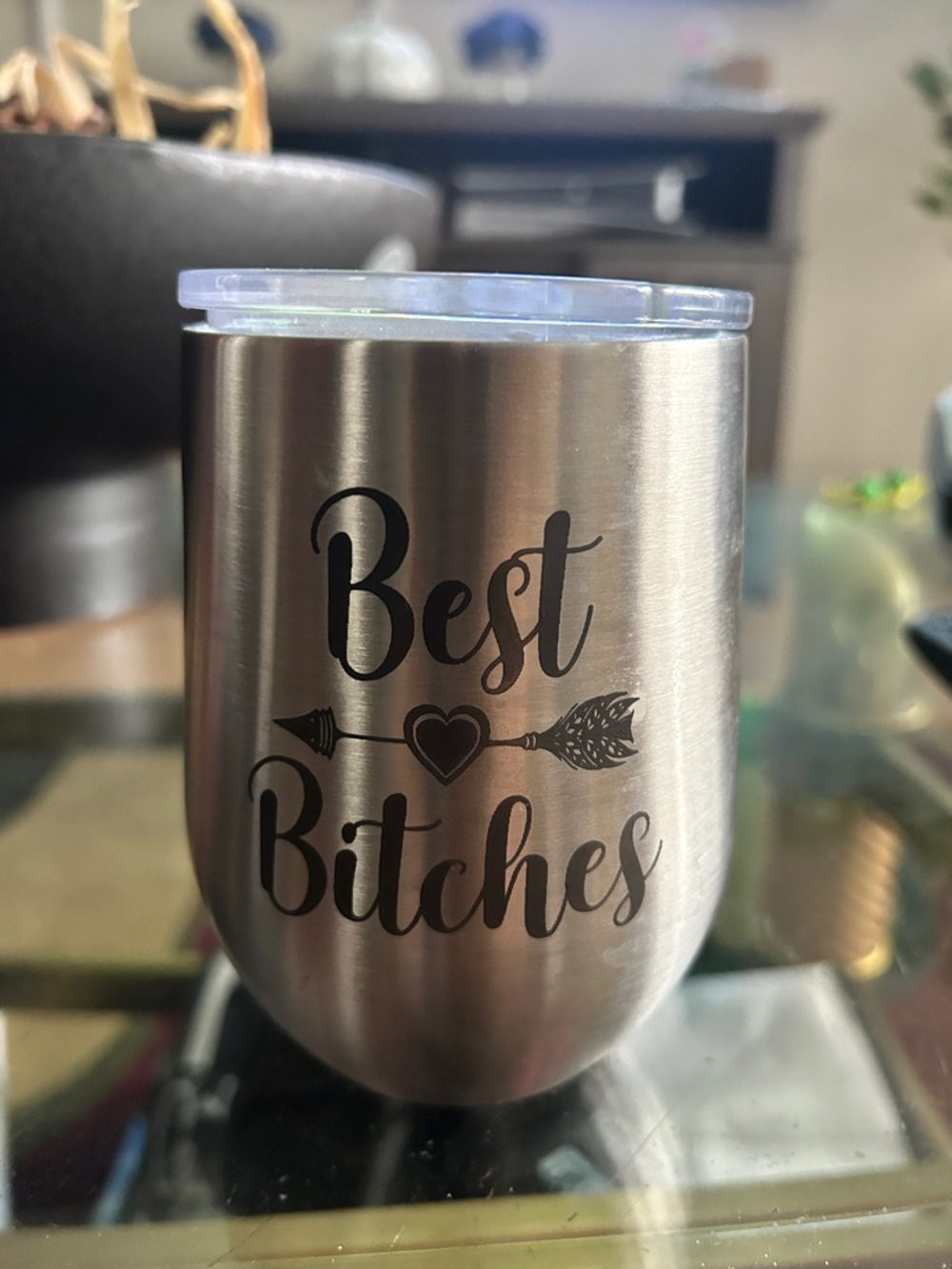 Stainless Steel 'Best Bitches' Insulated Tumbler